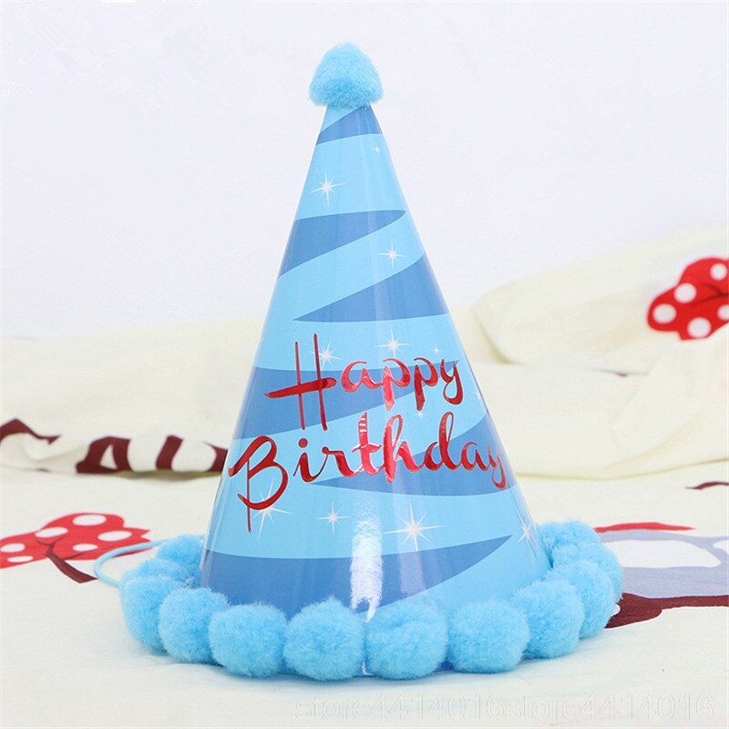 10pcs/set Birthday Festival Decorations Hat Paper Cap DIY Cone Hats Children Party Supplies Birthday Party Ornament 66: 15