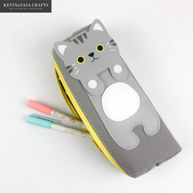 Penalhus kawaii katte penalhus brevpapir skoleartikler blyanter opbevaring blyant tilfælde skoleartikler