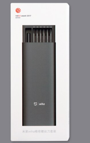 Xiao Mi Mijia Wiha destornillador 24 en 1 precisión refinada más fuerte magnético Bits herramientas de reparación Kit de Casa Srewdriver: Full Package