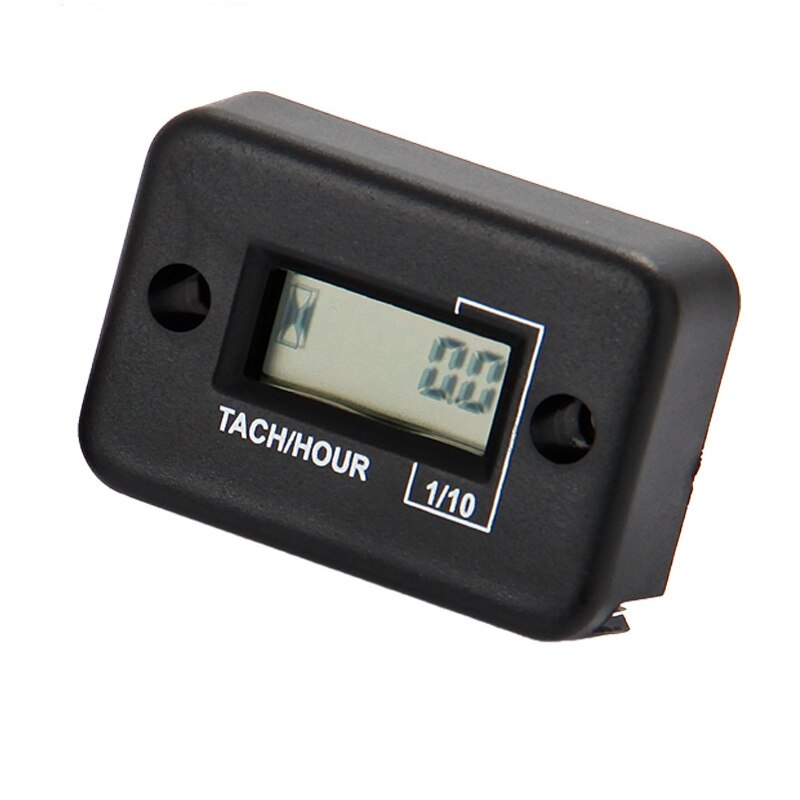 Tacómetro inductivo Digital RPM tacómetro medidor de horas tacómetro 2/4 tiempos para motos acuáticas montacargas camión Dirt Bike HM012