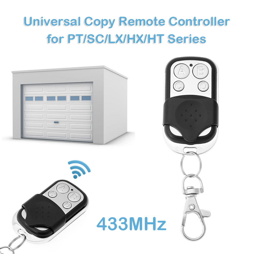 5 pçs duplicador de controle remoto 4 botões 433mhz duplicador abridor de porta substituição universal sem fio portátil para portão garagem