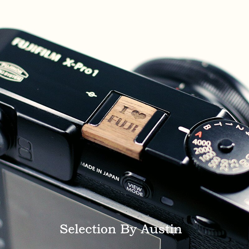 Wooden Wood Shoe Cover Protector For FUJI XE4 XS10 XT4 XT30 XT20 XPRO