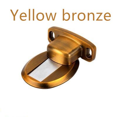 Magnetic Door Holder Stopper Invisible Doorstop Wall Floor Mount Safety Catch Stainless Steel Door Suction Bedroom Supplies: C