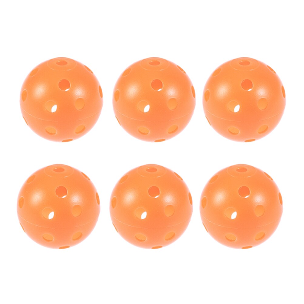 1 Juego de pelotas de Golf de Material PP de , prácticas y duraderas, juegos de pelotas de Golf para prácticas en interiores y exteriores: Naranja
