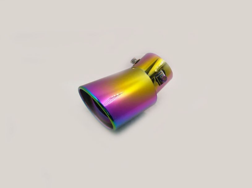 Car muffler exterior end pipe dedicate exhaust tip tail outlet ornament vent 1pcs For Peugeot: A0090Ma63