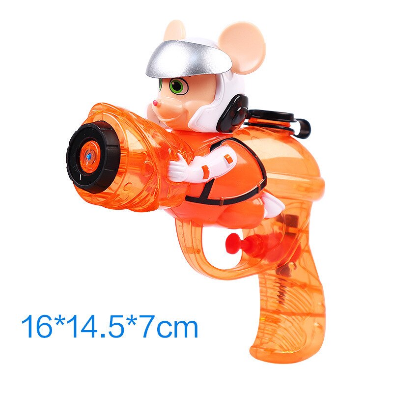 Children Beach Toy Boys and Baby Water Play with Water Outdoor Bath Swimming Cartoon Piggy  Water: Mouse Gun Orange