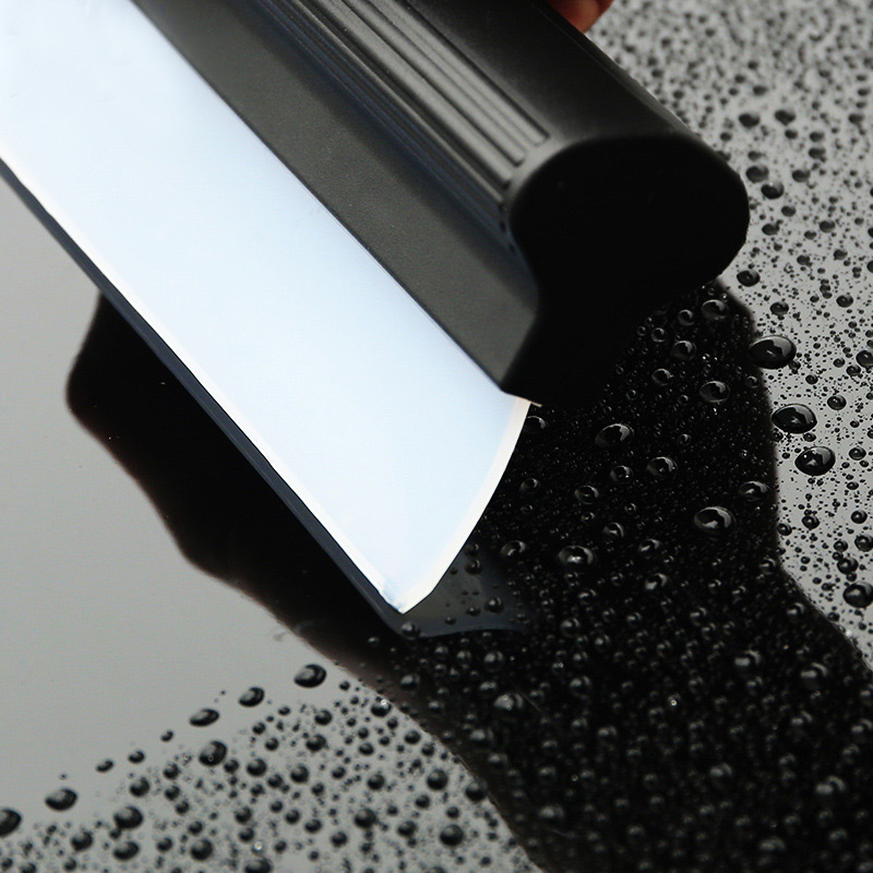 Auto forrude vindue glas blød silikone vandtørring visker rengøring skraber bilvask værktøjer til auto hjem