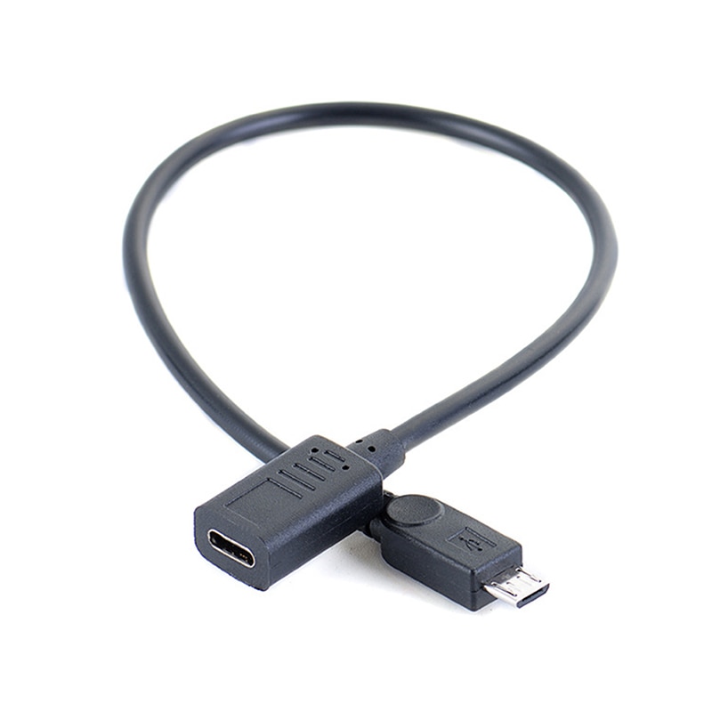 Usb Type-C Female Naar Micro Usb Male Otg Connector Kabel Adapter Voor Samsung Huawei Android Telefoon