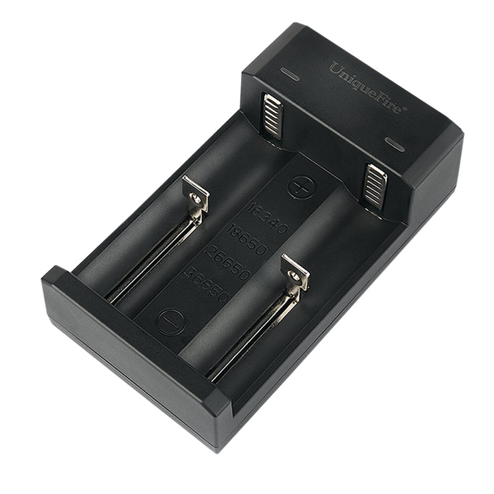 3.7V 18650 Charger Li-ion Battery Smart Charger 5V 2A USB Two Slots Independent Charging Portable 18650 14500 Battery Charger