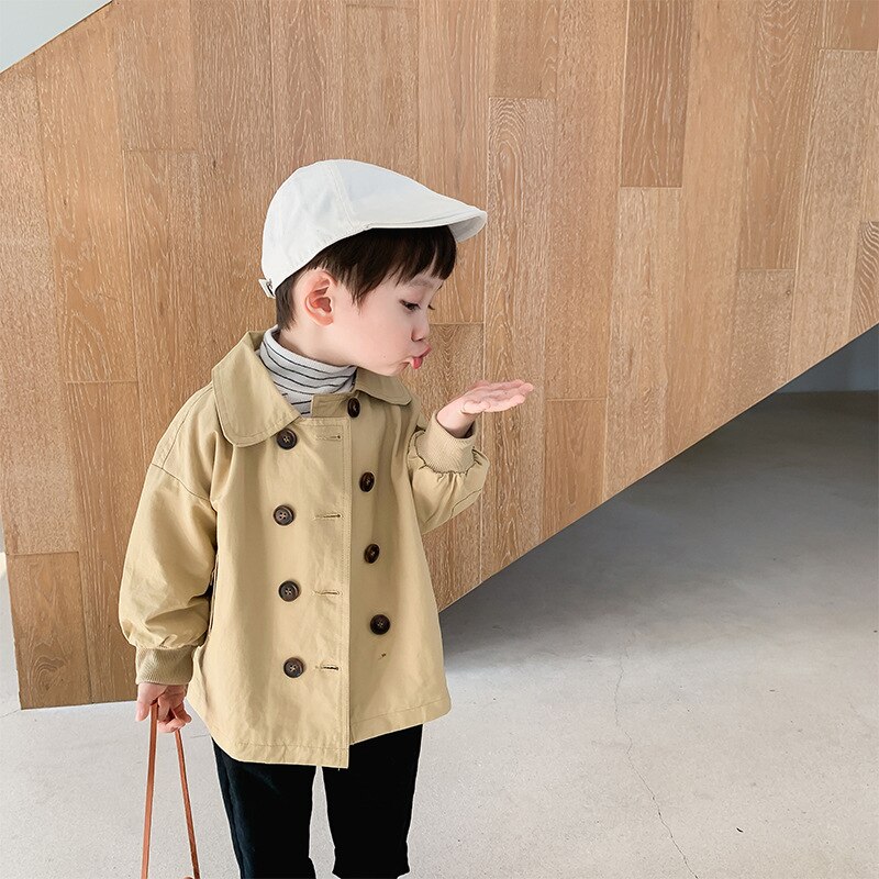 Kinderkleding Jongens Windjack Baby Lente Jas Kinderen Koreaanse Stijl Kinderkleding