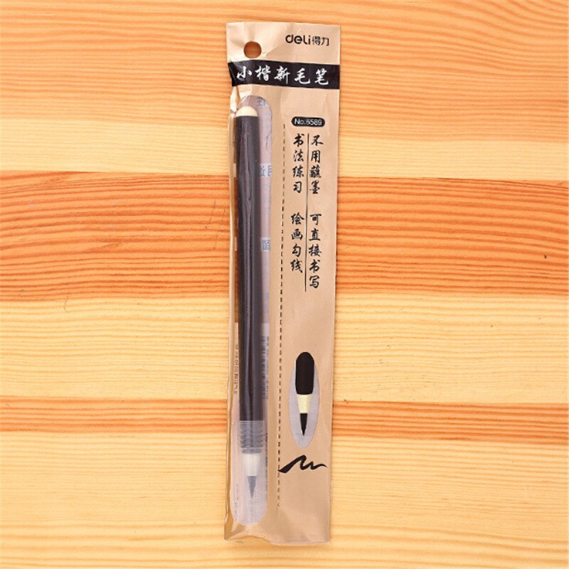 1Pcs chinese calligraphic pen drawing art pen calligraphy brush pen for signature material escolar stationery school supplies