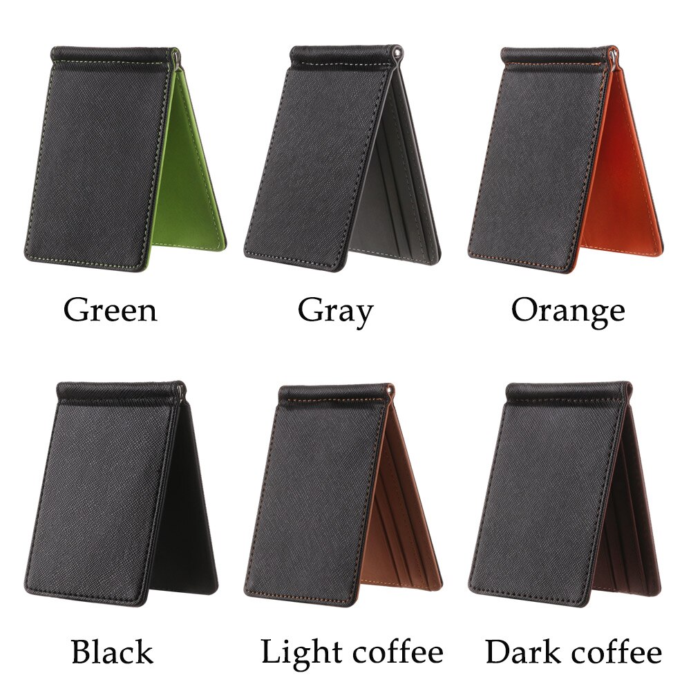 5 Pull Credit Card Holder Anti Rfid Blocking Cell Phone Wallet Reader Lock Bank Card Holder Id Card PU Leather Wallet
