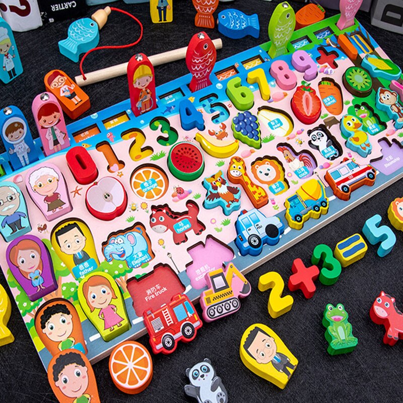 Børns digitale puslespil legetøj tidlig uddannelse puslespil intelligens udvikling 1-3 år gammel baby hjerne vokse op legetøj dreng