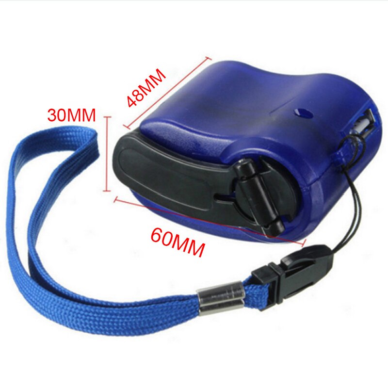 Portable Hand Cranked Power Dynamo Generator Outdoor Emergency USB Charger for Mobile Phone Camera Travel Charger