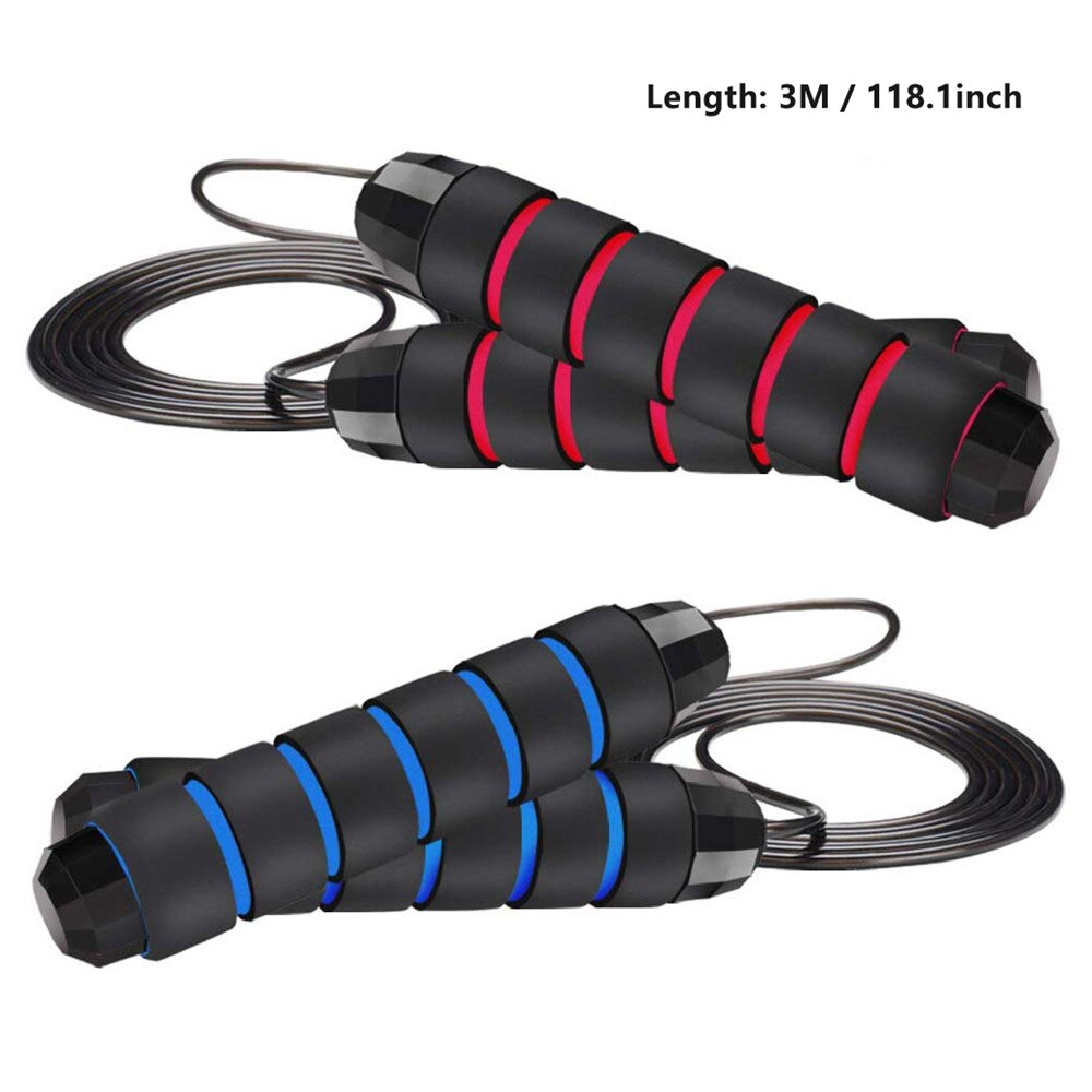 Fitness Jump Rope Bold Steel Wire Weight Jump Rope Sports Test Weightless Fitness Jump Rope Wire Rope Weight Loss Equipment Tool