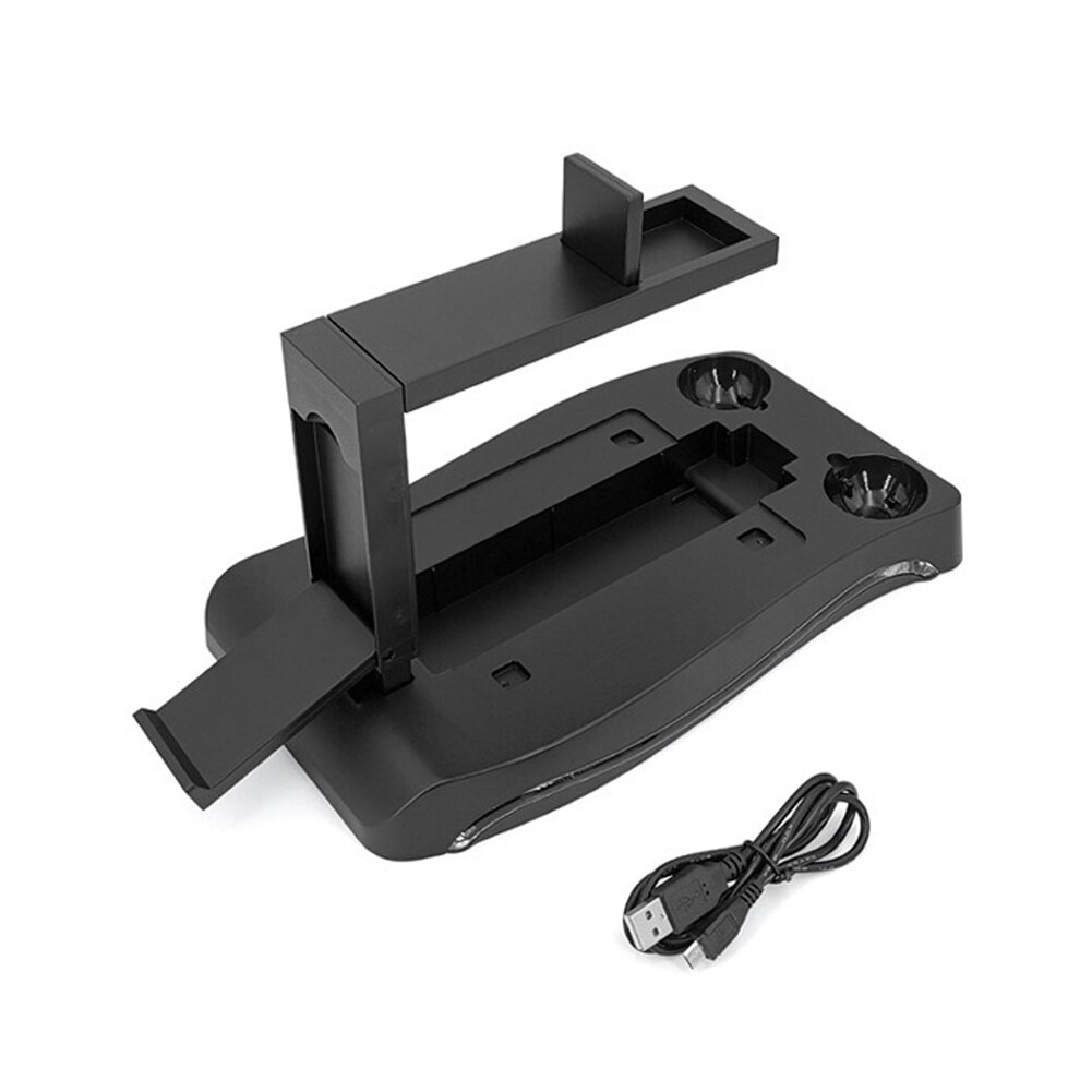 PSVR Stand Universal Display Durable Charge Showcase ABS Multifunctional VR Headset Desktop Charging Station For PlayStation 4