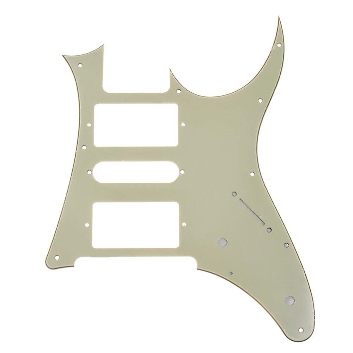 Kmise Electric Guitar Pickguard Replacement Scratch Plate HSH 3 Ply 11 Colors Available: Mint Green