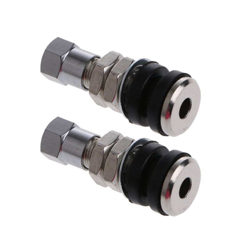 1 Pair Tire Wheel Valve Tubeless No Tube Stem Motorcycle Car Bike ATV Bicycle for car accessories