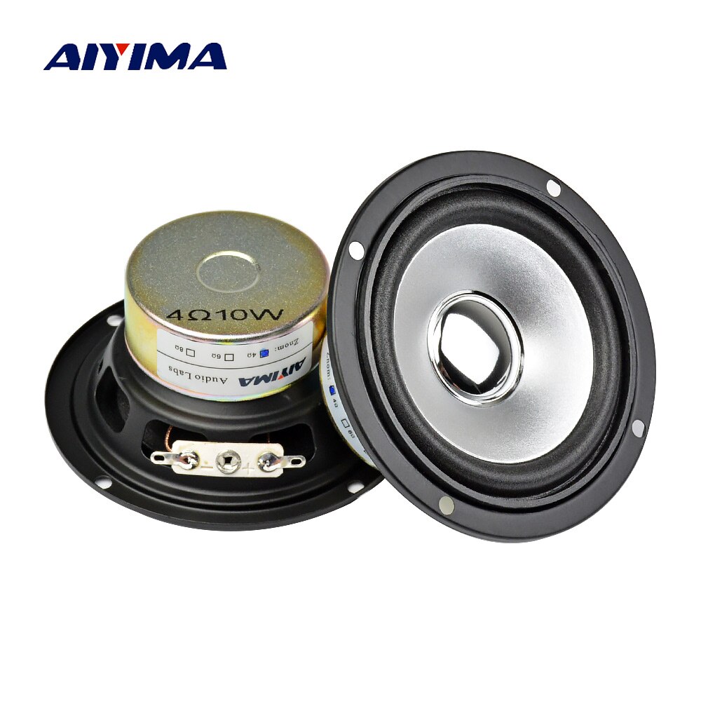 Aiyima 3 Inch 90Mm Full Range Audio Speakers 4 8 Ohm 10W Luidspreker Hifi Laptop Altavoz Home Theater geluid Versterker Diy 2Pcs