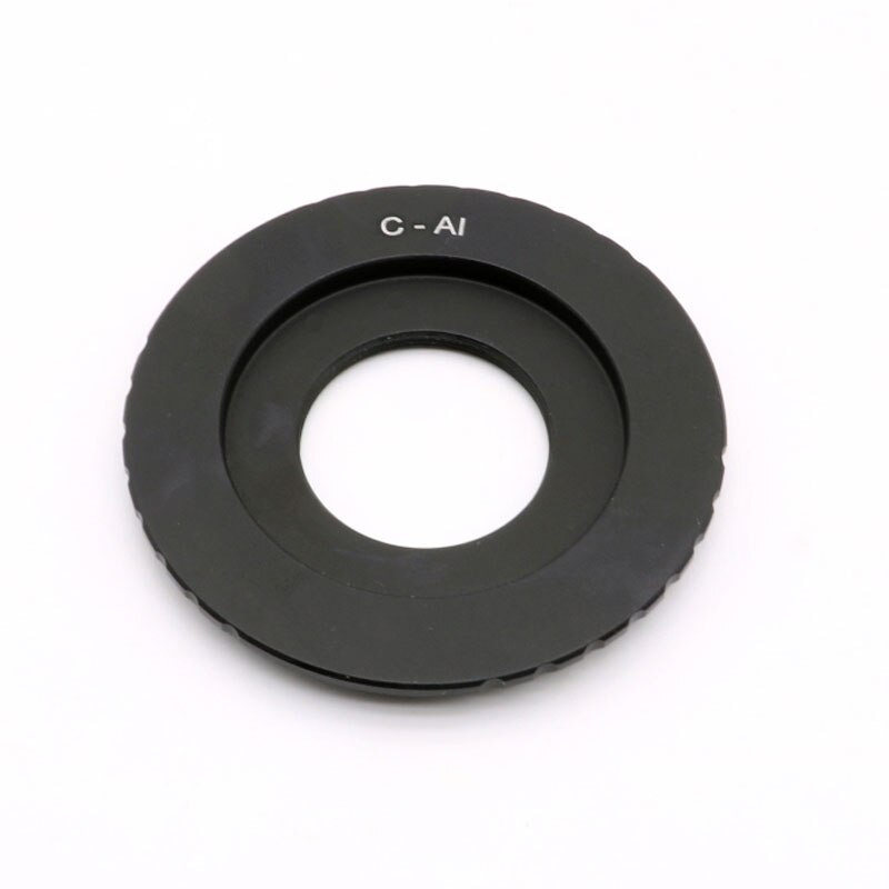 Adaptador de cámara SLR a c-mount, anillo adaptador de transferencia réflex de lente única para conectar microscopio y cámara Canon Nikon SLR: Nikon to C