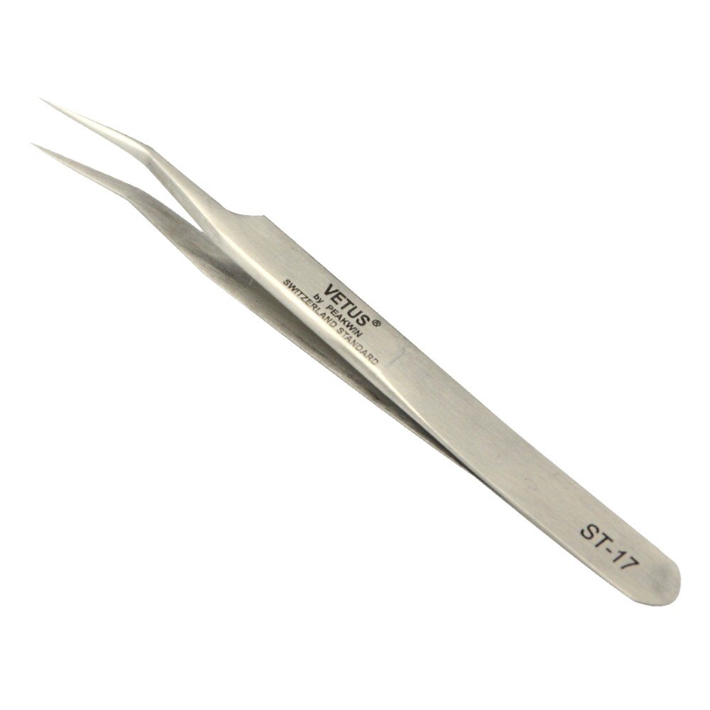 1 PCs Wimper Pincet voor Wimper Extensions Tools Echt VETUS Rechte en Gebogen Pincet ESD & ST Pincet