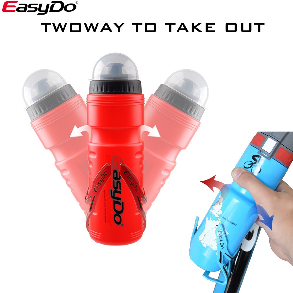 EasyDo – porte-bouteille spécial en carbone pour vélo de route et vtt, avec surmoulage, accessoires pour bicyclette, ED-031