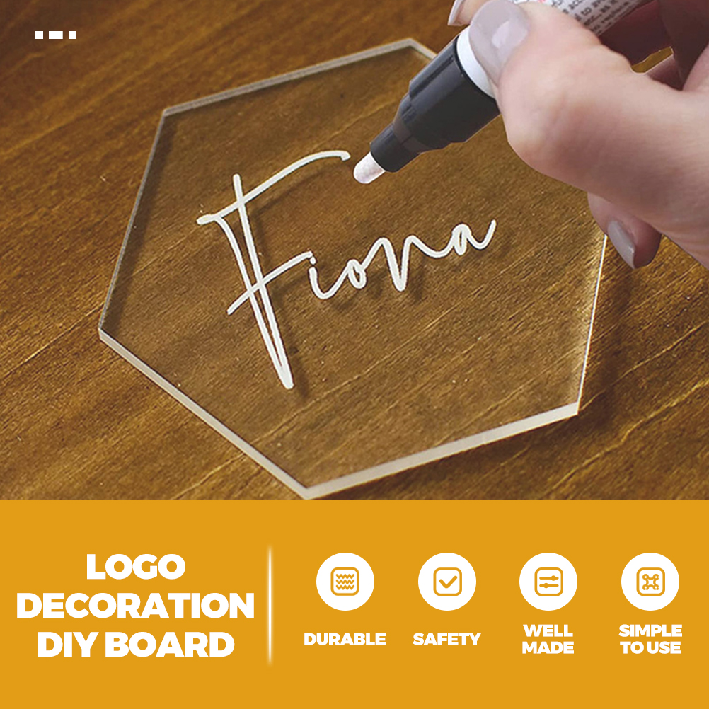 10pcs Seating Place Cards Wedding Guest Cards Blank Place Cards for Party