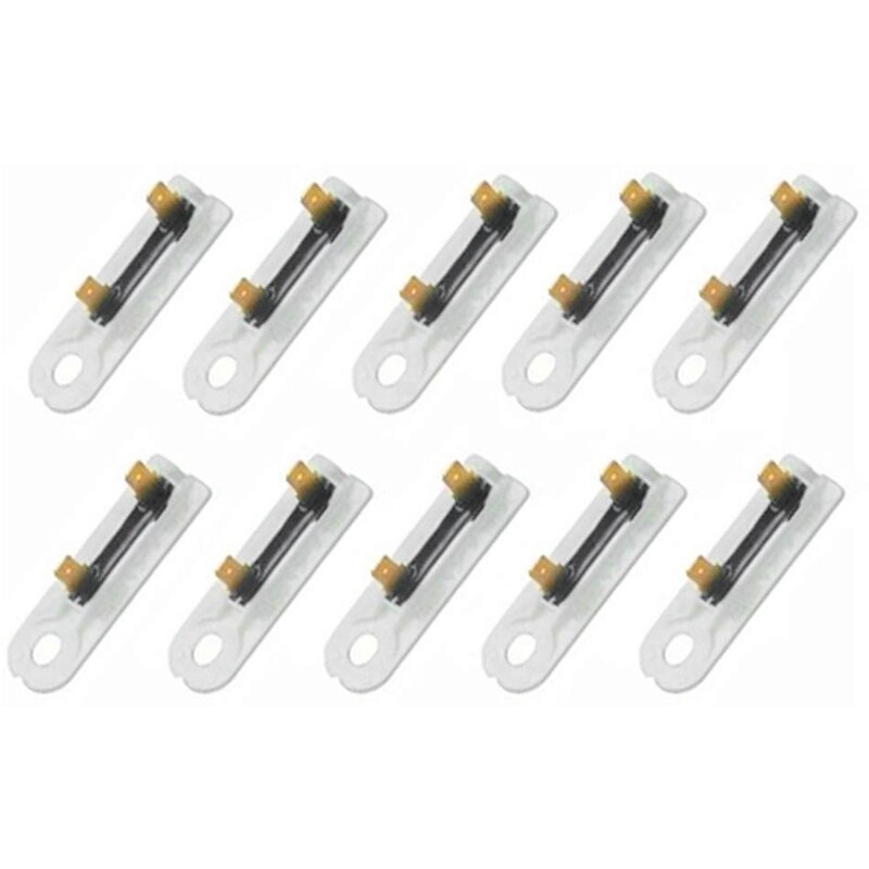 Piezas de fusibles para secadora, accesorio para lavadora y electrodomésticos, 3392519 para Whirlpool Kenmore Roper, 10 Uds.