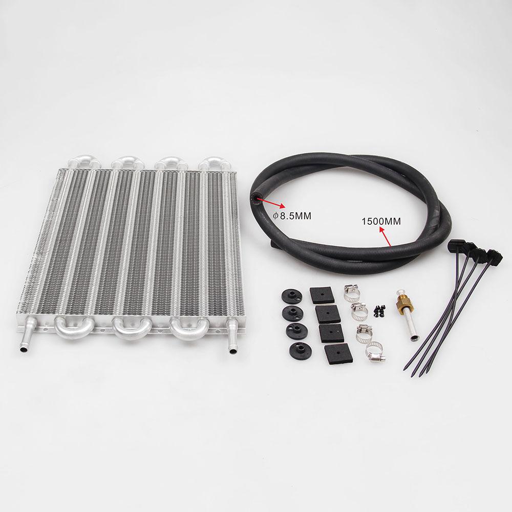 Universal Car Air Condenser Aluminum Alloy Radiator Cooler Automotive Air Conditioning Fin Pipe Belt Condenser Auto Parts R20