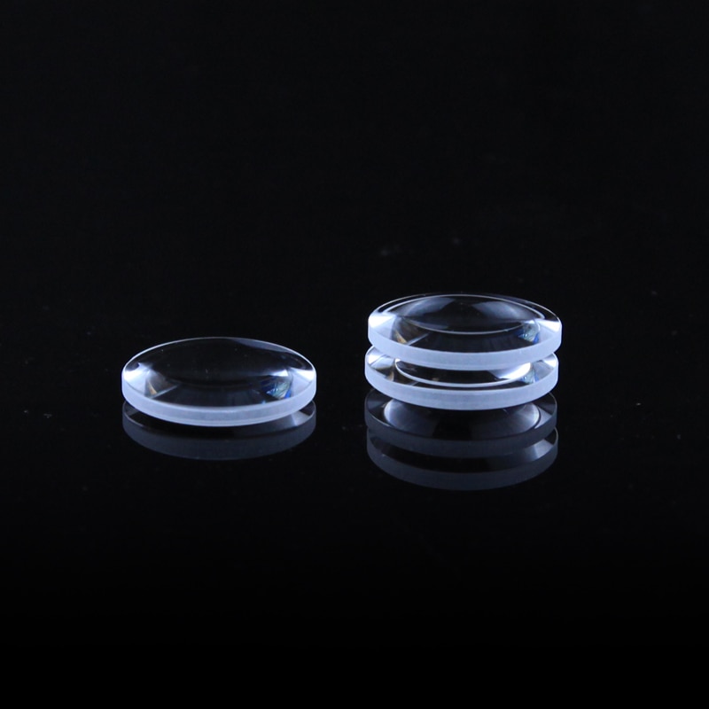 Plano Convex Lens Diameter 16mm , Focal 10mm H-K9L Optical Glass es BK7 Focusing Spherical