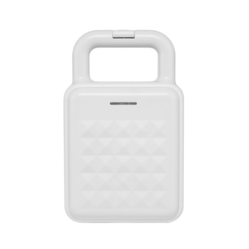 Sandwich Maker Portable Breakfast Maker Non-Stick Kitchen Appliances Multifunctional Office Available Sandwich Maker: white