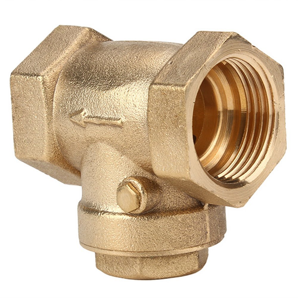 3/4 Inch BSPP Swing Check Valve Prevent Water Backflow Golden DN20