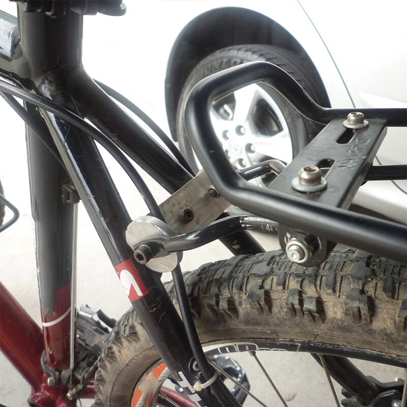 Fiets bagagedrager mountainbike zadeldrager fiets bagagedrager plank fietstas houder voor schijfremmen v-brake