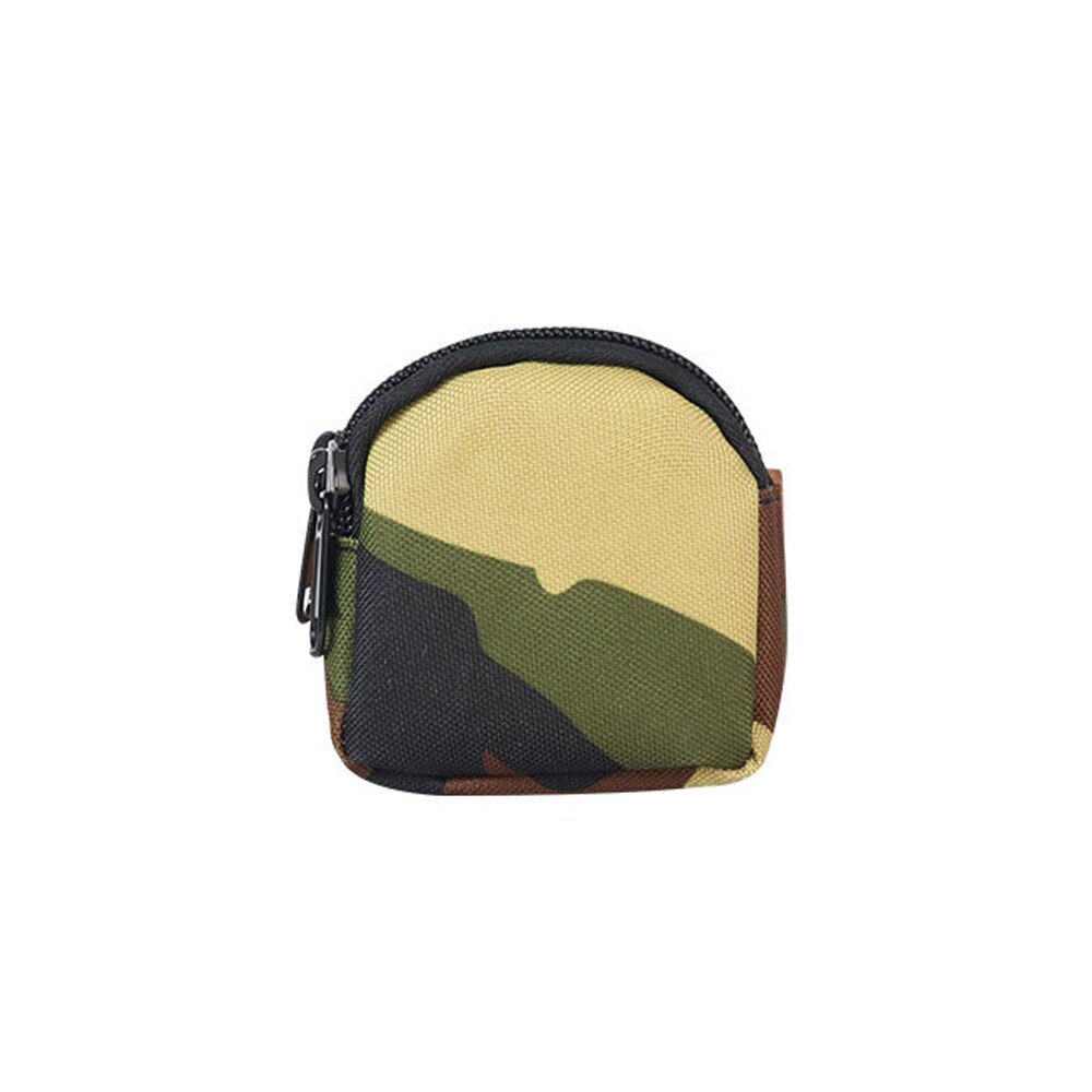 Outdoor Mini Fanny Pack Taille Pouch Camping Rits Taille Bag Key Coin Kleine Portemonnee Organisator Portemonnee Sleutel Tas: Camouflage