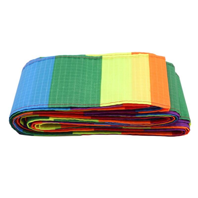 10 meter regenboog vliegerstaart voor deltavlieger stuntvlieger kindervlieger accessoires speelgoed kleurrijk kinderspeelgoed buitensporten