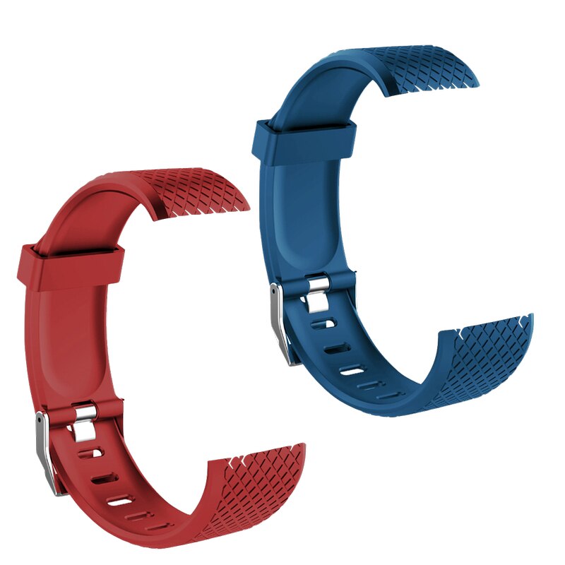 Smart Sport Horloge Mannen Horloges Digitale Led Elektronische Horloge Voor Mannen Klok Mannelijke Horloge Vrouwen Kids Uur Hodinky Relogio: red-blue-Strap