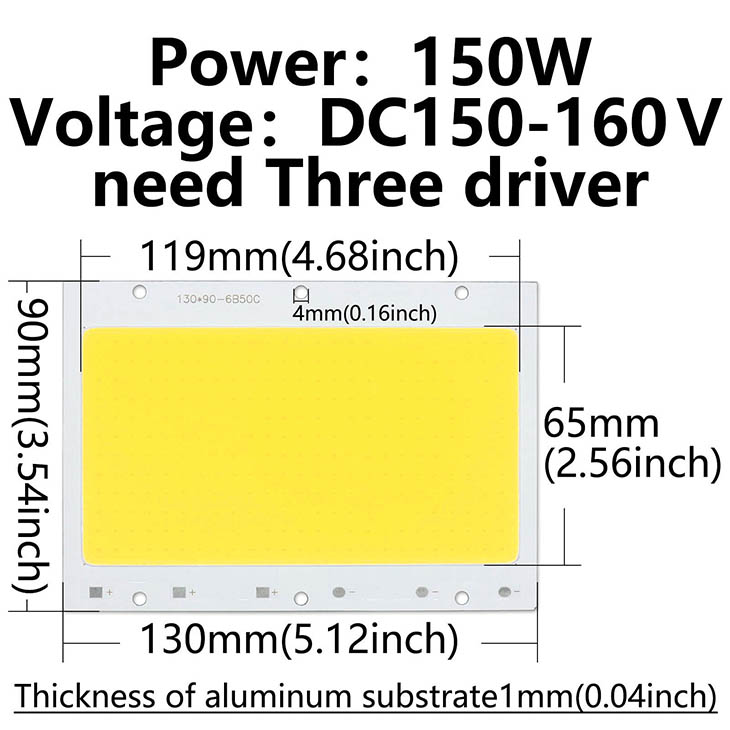 LED Kolben Lampe Perle 10W 20W 30W 50W 100W 150W 200W Flut Tafel Licht LED Birne Strahler draussen Chip Diode Quadratische Lampe Kalt Weiß: Grün