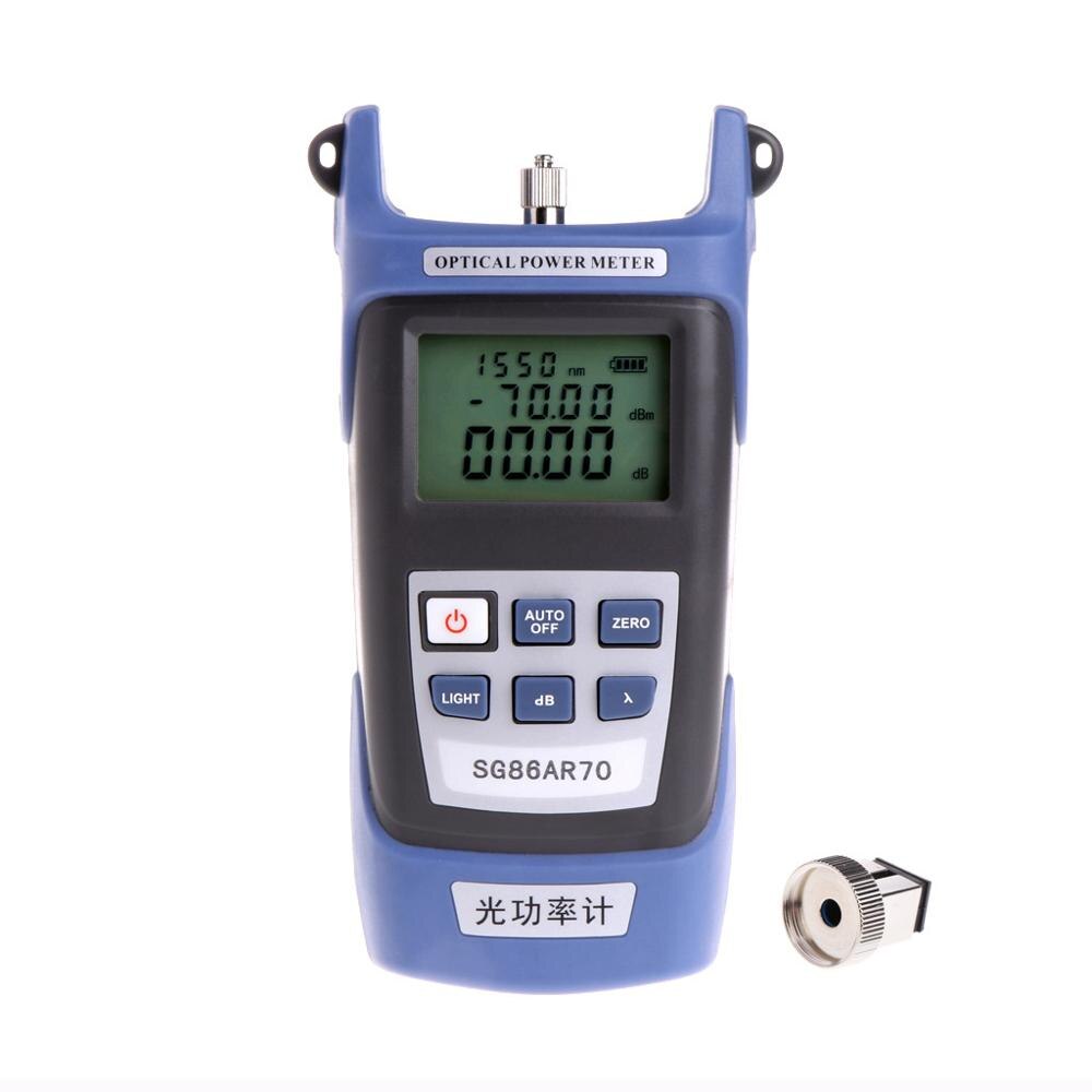 High Precision Optical Power Meter Fiber Testing Tools Wiring Light Decay Tester