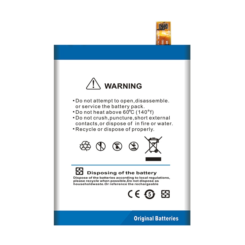 Losoncoer 4700 mah lis 1593 erpc batteri til sony xperia  z5 batteri  e6603 e6653 e6633 e6683 e6883