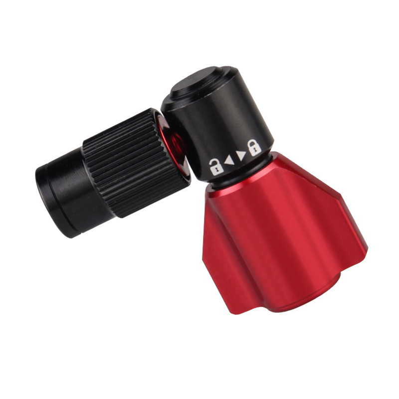 Fiets Snelle Opblaasbare Fles Racefiets Draagbare Antivries CO2 Gas Cilinder Mountainbike CO2 Opblaasbare Mond: 02 Pump air nozzle