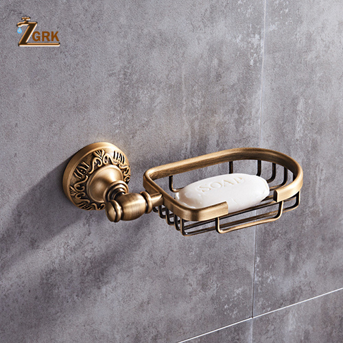 Zgrk space aluminium badeværelsesserie antik børstet håndklædering toiletpapirholder kopholder morgenkåbekrog badeværelse hardware: Gjl 02f