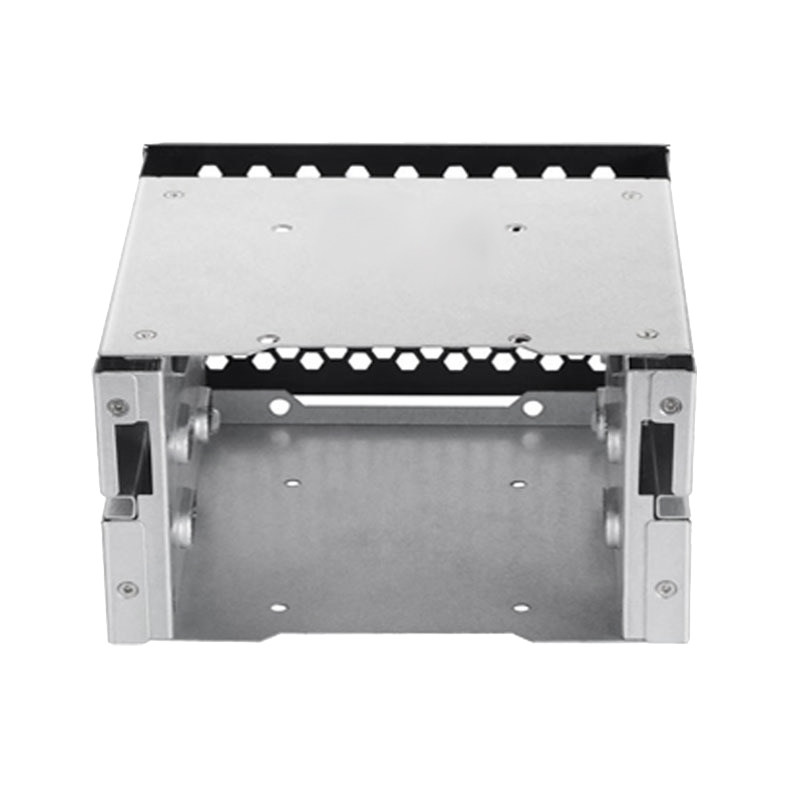 3.5 to 5.25 Three-Disc Hard Disk Cages 2 Chassis Drives in the Chassis 3.5-Inch Hard Disk Box Computer Storage Expansion