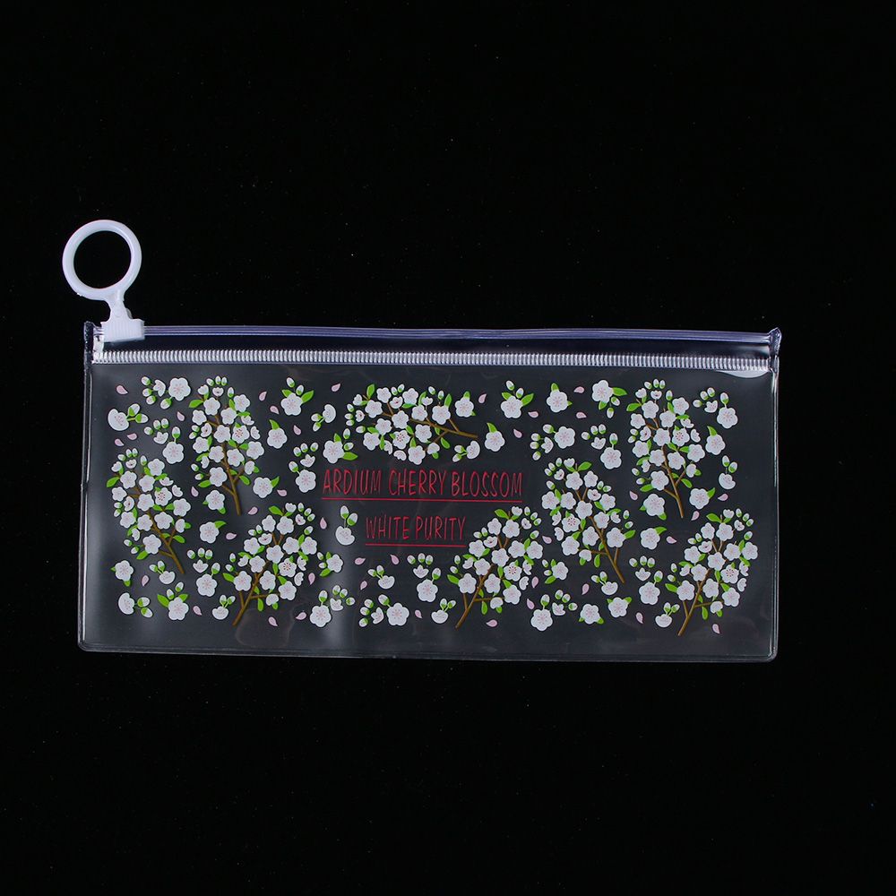 Estuches de PVC impermeables para lápices para niñas, material escolar lápiz para oficina, material escolar, 1 unidad