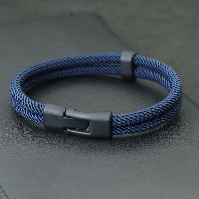 Mode Heren Armband Milan Touw Nautische Braslet Homme Leisure Accessoires Hombre Erkek Bileklik Pulseras De Hilo Joias
