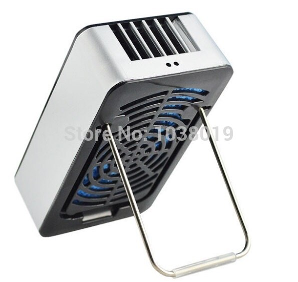 C1-1,Mini Portable HandHeld Table Air Conditioner Cooler Cooling Bladeless Fan USB Rechargeable Battery,Ventilador