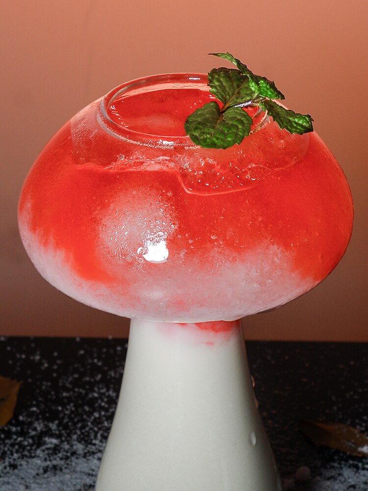 Restaurant sopp kopp varmebestandig glass drikke kopp bar personlighet cocktail kopp dessert juice kopp
