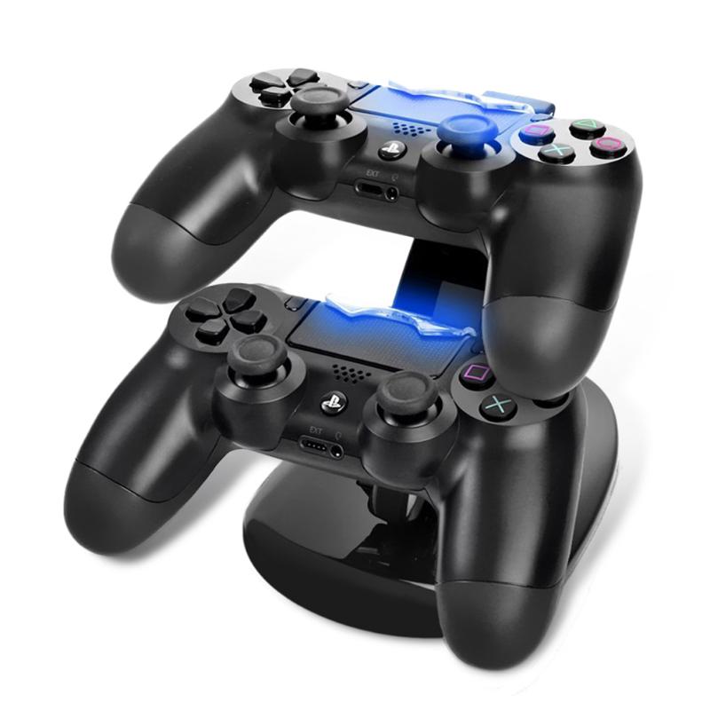 Dual Usb Charging Stand Station Voor Sony Ps 4 PS4 / PS4 Pro /PS4 Slim Controller Voor PS4 Controller oplader Dock