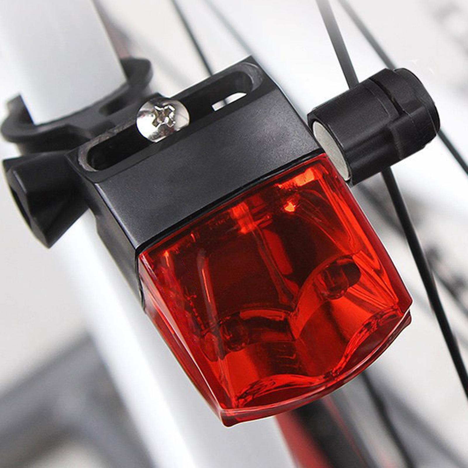 Cykel cykel magnetisk induktion bakljus cykling vattentät varningslampa cykeltillbehör reservdelar