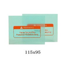 10Pcs Clear Lassen Cover Lens Bescherming Plaat Transparant Lashelm Masker Lens Beschermende Apparatuur Solderen Supplies: 115 95mm