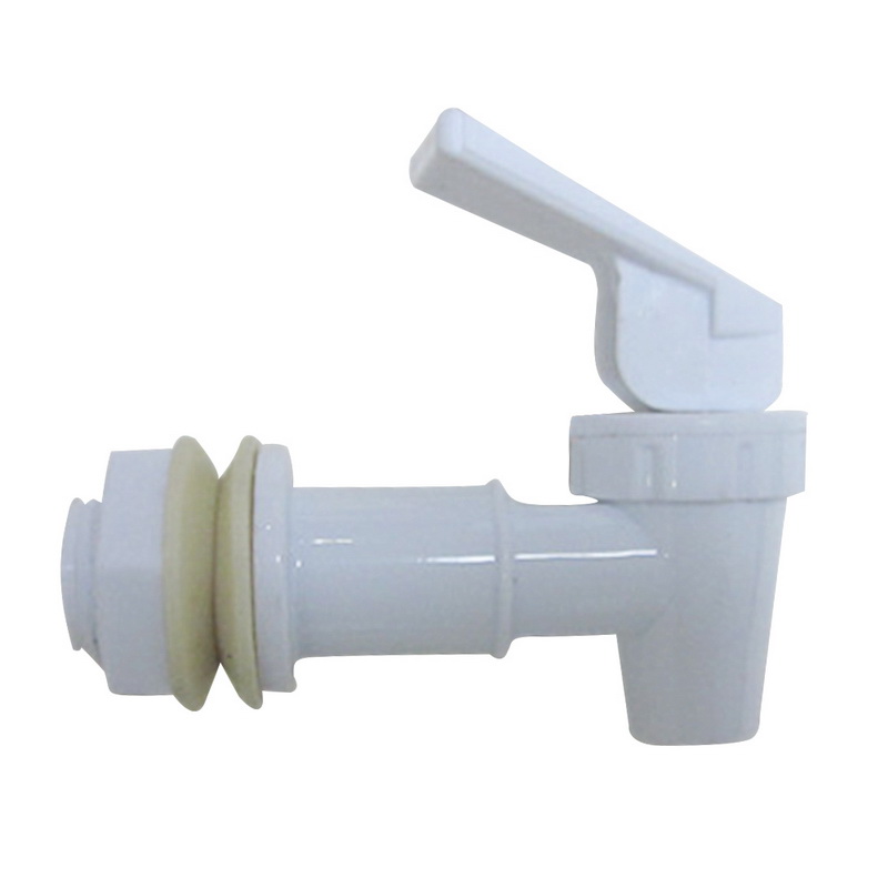 Plastic Water Dispenser Tap Thread Dia Bottled Water Dispenser Spigot Faucet Bibcocks: White
